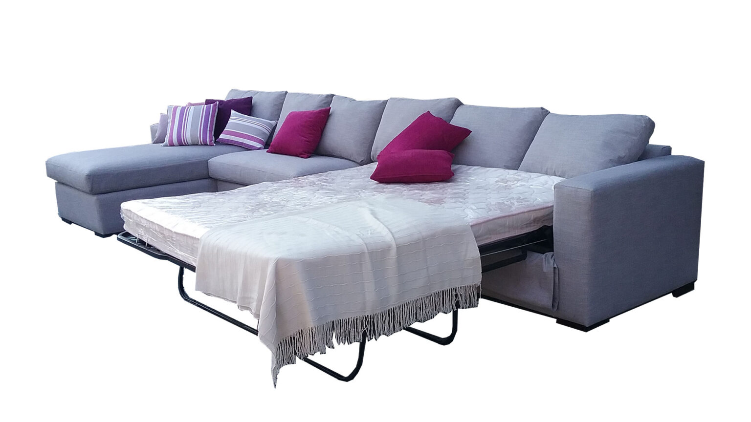 Sofá cama seccional tres Módulos Domo Sofá Cama