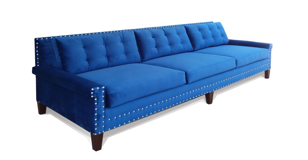 sofá cómodo y elegante
