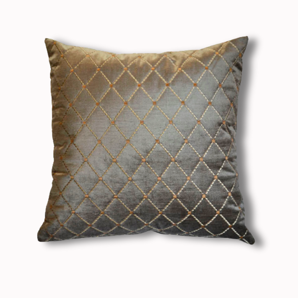 cojin velvet plata