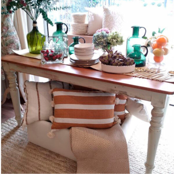 mesa rústica Chilena