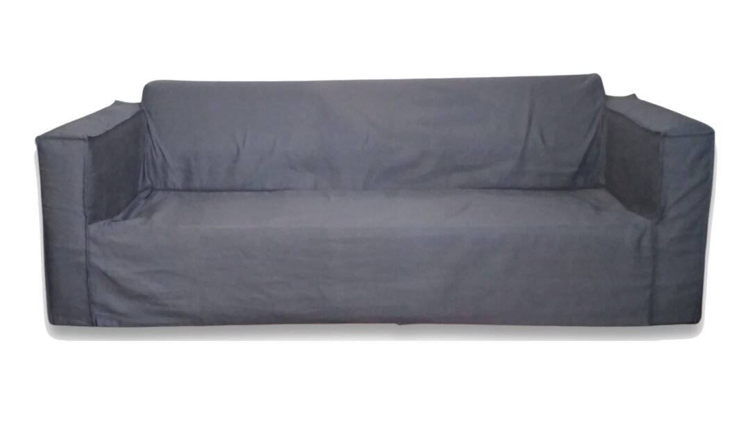 sofá cama con funda